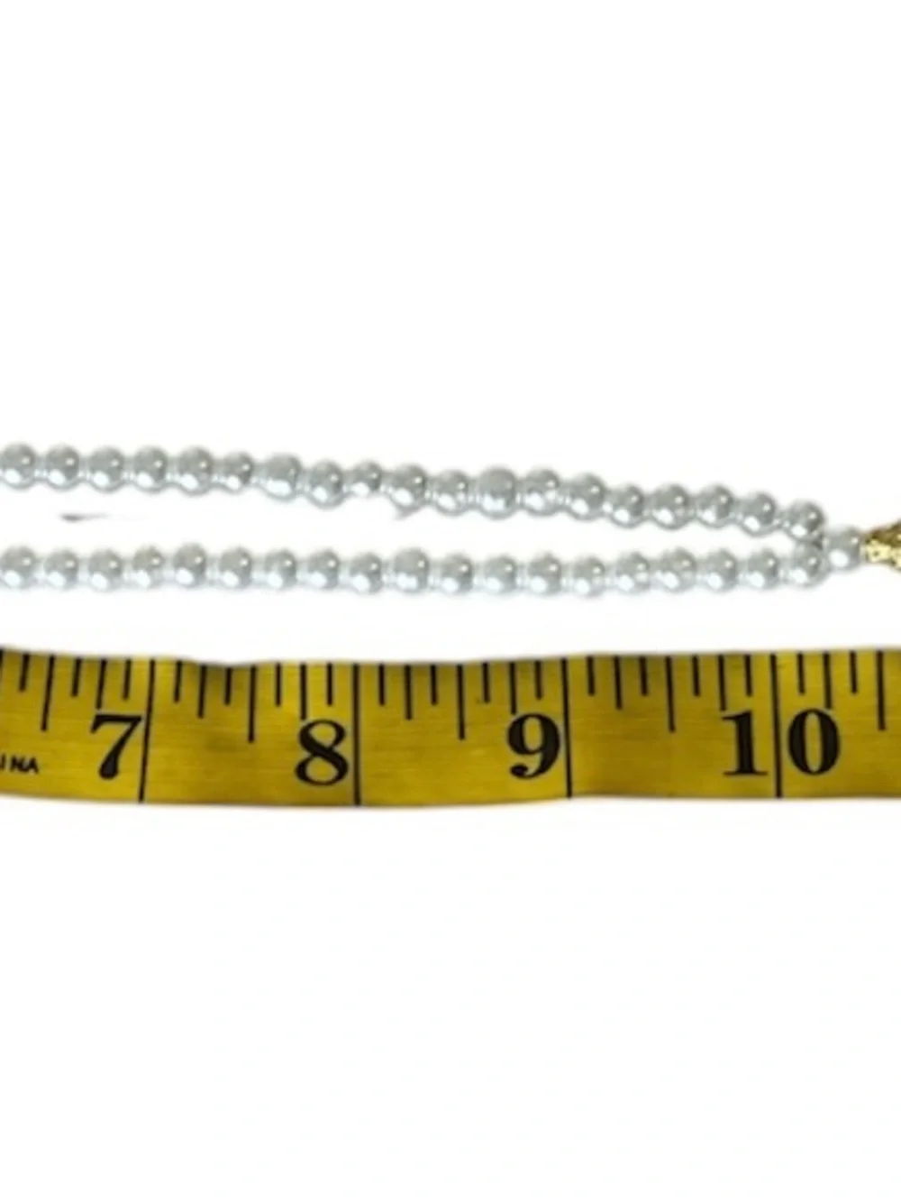 White Pearl Tasbih Prayer Beads In Velvet Gift Box - Islamic Gift haj ramadan